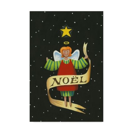 Trademark Fine Art Margaret Wilson 'Angel Noel' Canvas Art, 30x47 ALI43227-C3047GG